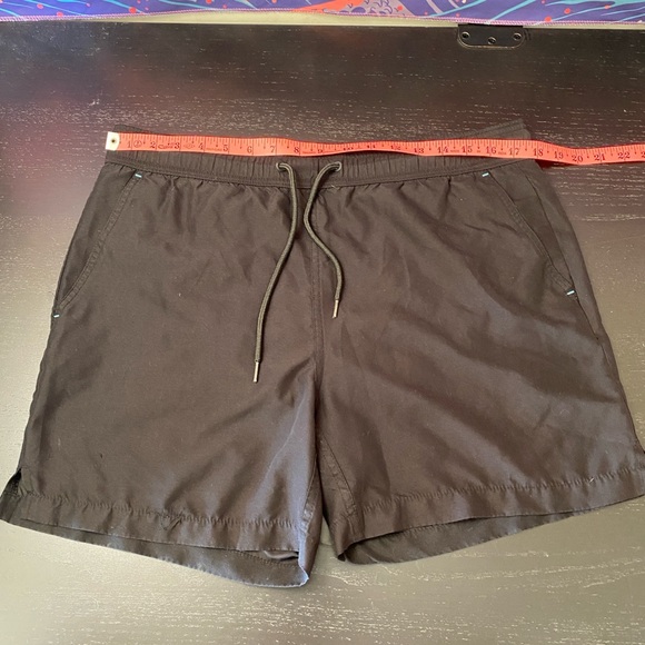 George Black Drawstring Shorts - Picture 3 of 5